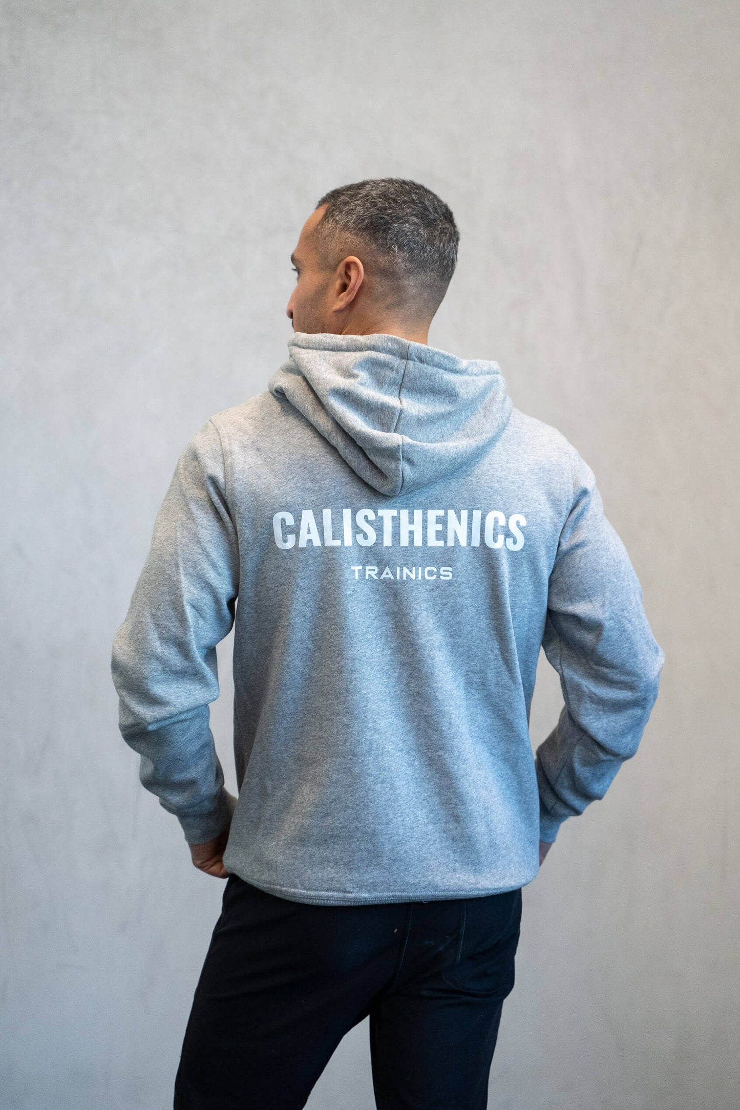 Light Grey Calisthenics Hoodie Unisex