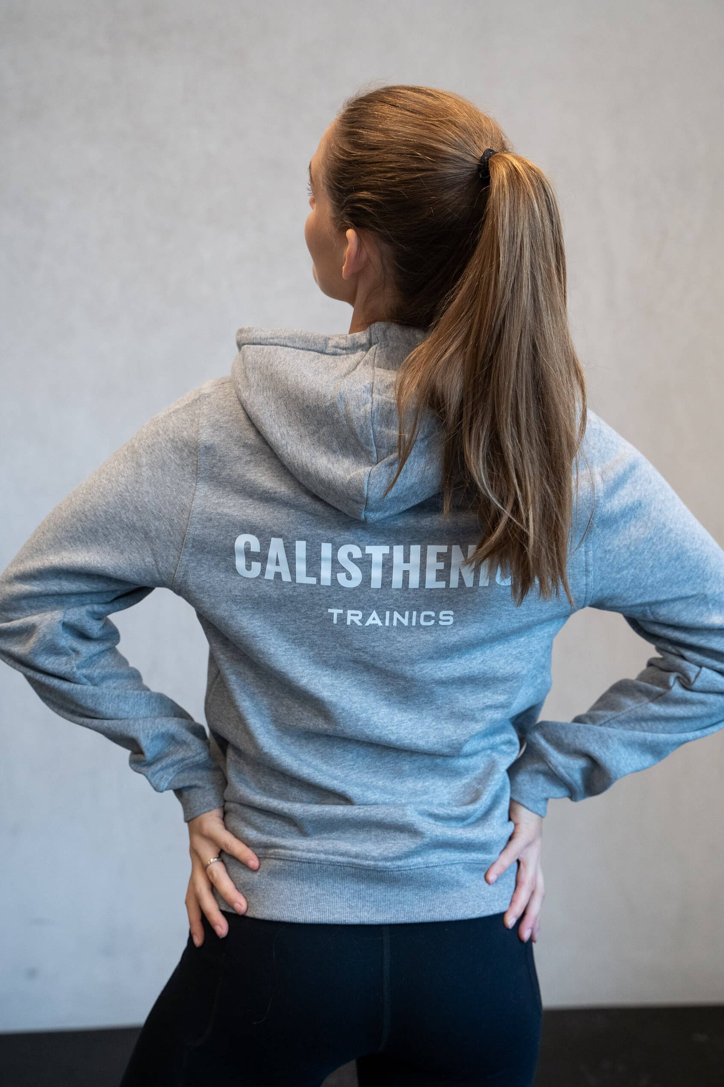 Light Grey Calisthenics Hoodie Unisex