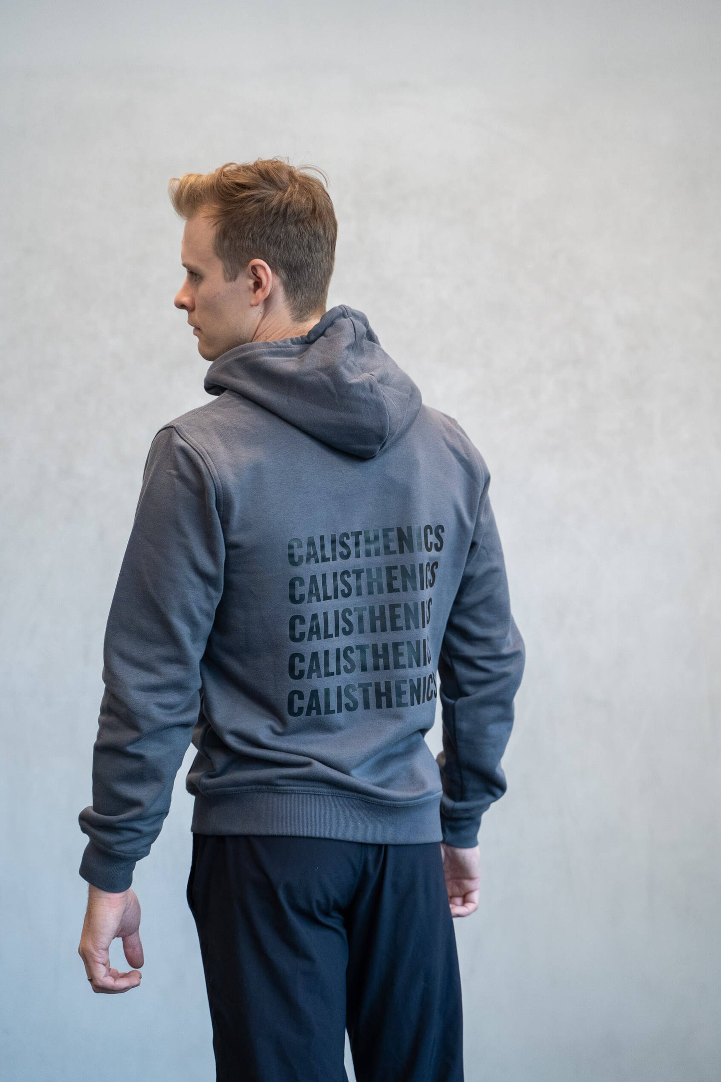 Dark Grey Calisthenics Hoodie Unisex