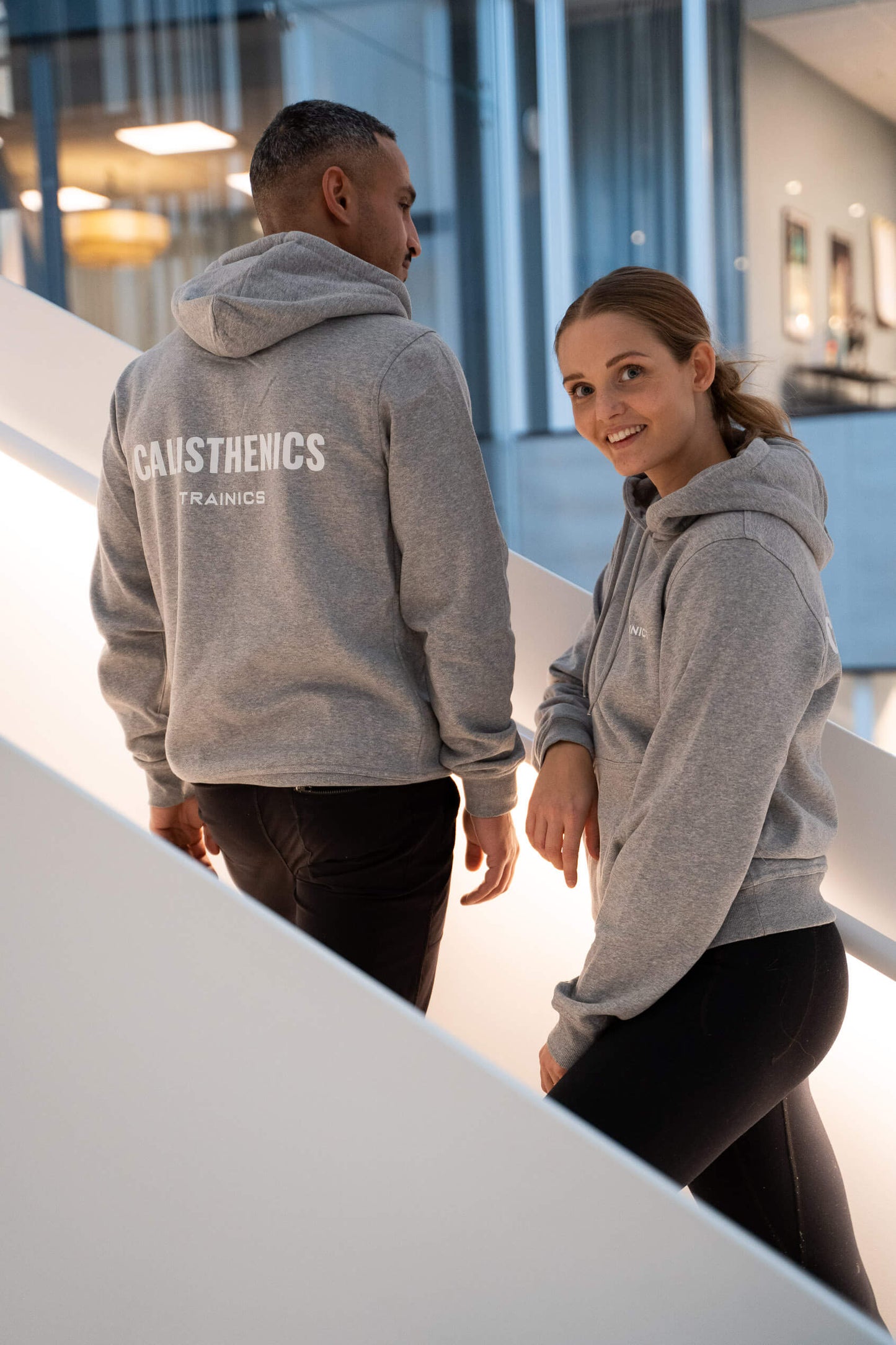 Light Grey Calisthenics Hoodie Unisex